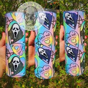 Call me Scream Rainbow Pastel 20oz Tumbler